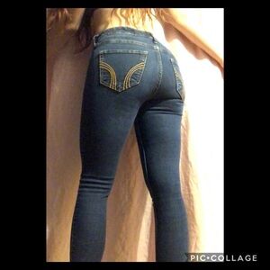 Hollister jeans size 3R super skinny